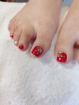 ネイルズ アメリ(Nails amelie)/ハートネイル♪