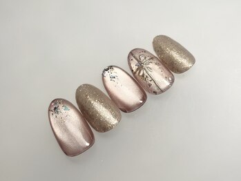 ローズデール アベイユ(ROSEDALE Abeille)/プレゼントリボンネイル