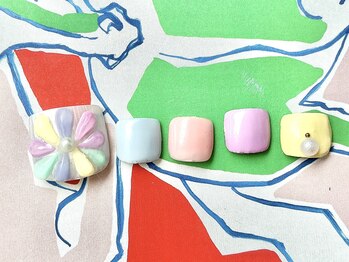 【春】フットネイル