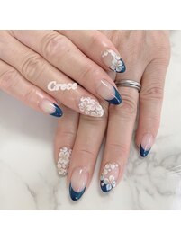 3Dフラワーネイル