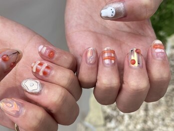 ぷくぷくネイル