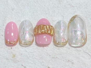 ネイルビート(NAIL BEAT)/大理石ネイル