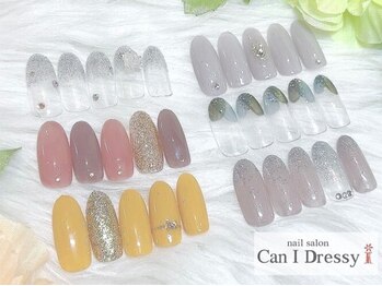 キャンアイドレッシー 学芸大学店(Can I Dressy)の写真/シンプル系がお好きな方やネイル初心者の方にも◎お仕事柄派手に出来ない方にもオススメです☆