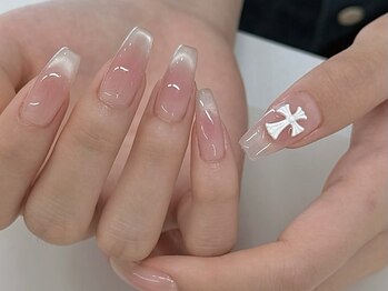 ルネネイル(Lune nail)/チークネイル・フレンチ