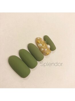 ネイルサロン スプレンダー(Splendor)/マットコートカラー