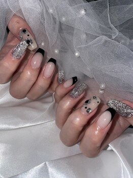 さりげないフラッシュネイル