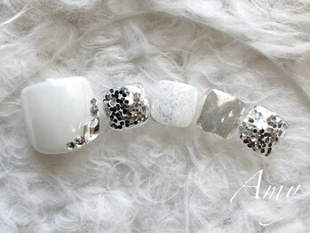 エイミー 大宮店(AMY)/FOOTシルバーネイル