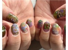ジゼルのアリバイの雰囲気（手描きアートや推活ネイルもお任せ下さい）