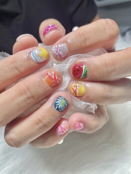 サロンリアンジュ ひたちなか店(Salon Liange)/季節感を取り入れたアートネイル