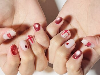 クリスマスネイル