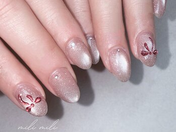 ミリ ミリ(mili mili)/リボンネイル