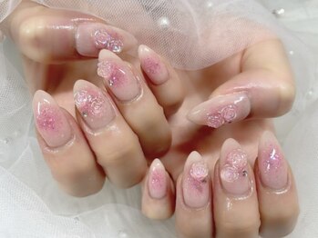 ネイルサロンフォーユー(for u)の写真/【御徒町駅2分/上野駅4分】で通いやすさ◎爪を削らずらないパラジェル登録サロンで毎日眺めたくなる指先へ