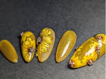 ELORA NAIL STUDIO【10/1 NEW OPEN（予定）】の写真/【磐田/本格アート】絵画風手描き～推し活・概念ネイルまで！豊富なデザインを叶えるサロン