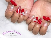 アン ジョーヌドラゴ/【自爪ネイル】レッドネイル