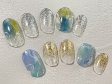 マベル(Ma belle)/7.8月キャンペーンネイル