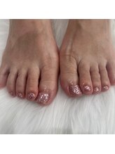 リンダ(Linda)/フット ラメワンカラー