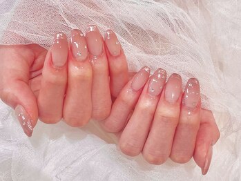 ネオリーブ ギンザ(NeoliveGINZA)/透明感ミラーフレンチ