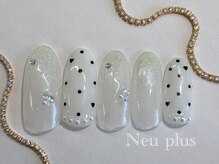 ノイプラス(Neu Plus)/定額￥7300　ドットネイル
