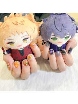 剣持刀也、伏見ガクの概念ネイル