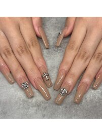 ニュアンスネイル/キルティング