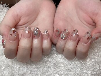 レアネイル 新宿(le'a nail)/ハートホロデザイン