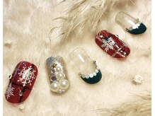 クリスマスネイルもオススメです♪