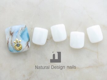 ナチュラルデザイン 品川本店(Natural Design)/オフ込アート2本込フット