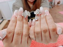 ネイルサロン ティプレシャス(T Precious)/キラキラ☆フレンチネイル☆