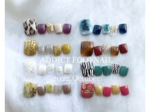 アディクト(ADDICT)/ニュアンス定額フットネイル
