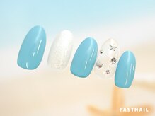ファストネイル ロコ 春日店(FASTNAIL LOCO)/夏のシンプルネイル【11919】