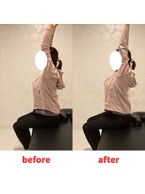 ナオル整体 福岡香椎院(NAORU整体)/40代女性施術事例【背中の痛み】