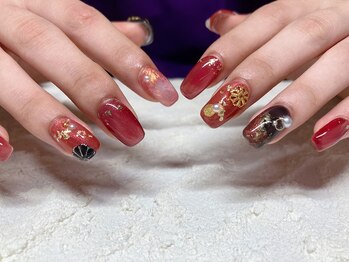 コーシェリ(koselig)/成人式ネイル