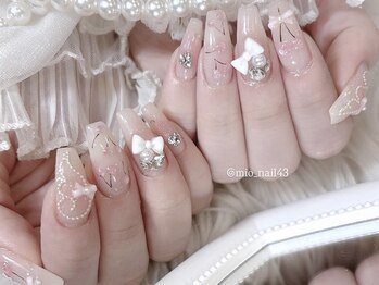 リンドネイル バイ モカ アンド ララ(Lind nail by moca and LaLa)/【mio】さくらんぼネイル