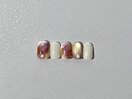 マーブル　ニュアンスネイル