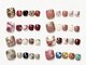 ラヴィネイル アイルアイズサラ 京都駅前店(La Vie Nail I'll Eyes' SARA)の写真/シンプルから華やかまで、あなたの“なりたい足元”がきっと見つかる豊富なフットネイルデザイン。