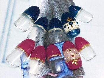 ネイルサロン キャンディネイル(Candy Nail)/ストーンネイル by横山
