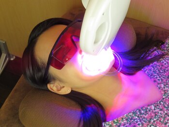 銀座deホワイトニング　/【SETP6】LED照射　ホワイニング