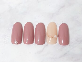 ネイルプラータ(Nail Plata)/上品オフィスネイル【6780】