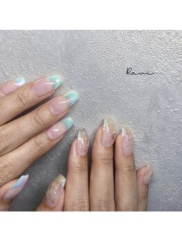 ネイルアンドアイラッシュ ラビ(Nail&Eyelash Ravi)/バブルネイル