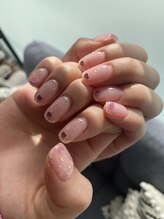 ルプリュシュ ルフレ(Le plus reflet)/ぷっくりキラキラネイル