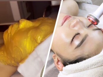 レセラ 銀座店(LE;SERA)の写真/【潤い&小顔美肌】19800円→9800円！ 小顔と純金24kジェルマスクで美肌が叶う！自分史上最強のお肌に♪