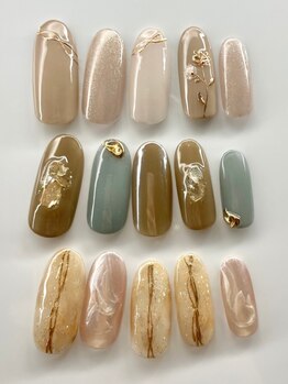 ラ パンケ(LA PINKE)の写真/【新たに定額メニューをご用意!】お得な定額デザイン◎種類豊富なカラーからカラー変更可。