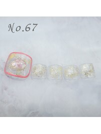 フットネイル：No.67