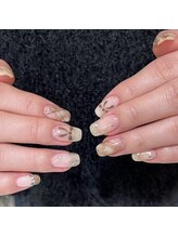 ハロネイル(Halo Nail)/リボンネイル