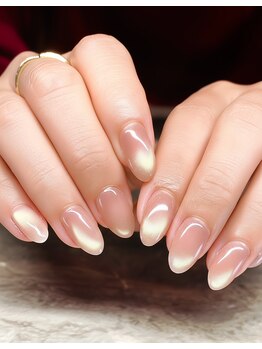 ヒットヘッドネイル(HIT HEAD NAIL)/マグネットネイル×ワンカラー