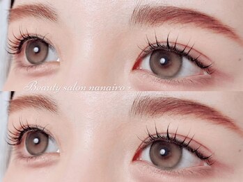 ナナイロプラス(nanairo+)の写真/【平日限定まつ毛パーマ¥4,000/エクステ付け放題¥4,000】目元の印象を変えて毎日をもっと楽しく☆