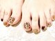 フェアリーネイル(Fairy Nail)の写真/周りと差がつく！足元からお洒落に☆持ち込みもOK！トレンドデザイン～ワンカラー/シンプル/派手アートも♪