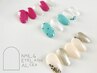 8種類から選べるキャンペーンネイル(初回オフ無料) ￥6,500→￥6,300 [75分]　
