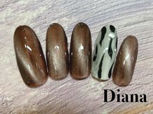 ディアナ ひたちなか高場店(DIANA)/定額ネイル　7700円　A‐154