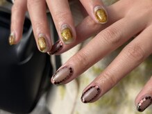 ジュイール ネイル 千葉店(Jouir nail)/個性派な左右非対称